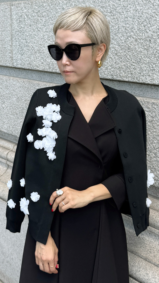 フラワーモチーフ付カーディガン｜JENNE(ジェンヌ)公式通販