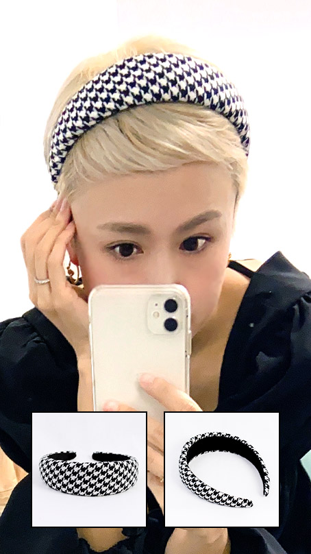 ふんわりノーブルカチューシャ　チドリ大