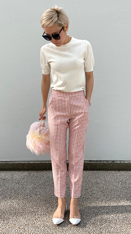 アンクルアラモードパンツ