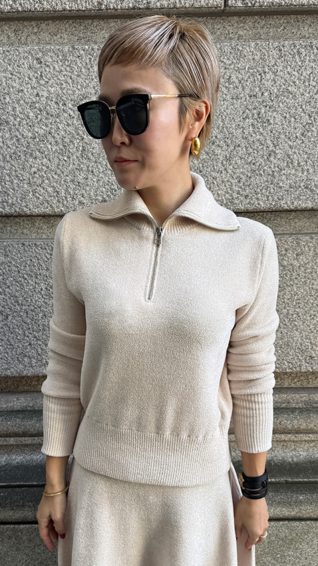 もちふわとろけるZIPニット｜JENNE(ジェンヌ)公式通販：パリジェンヌの