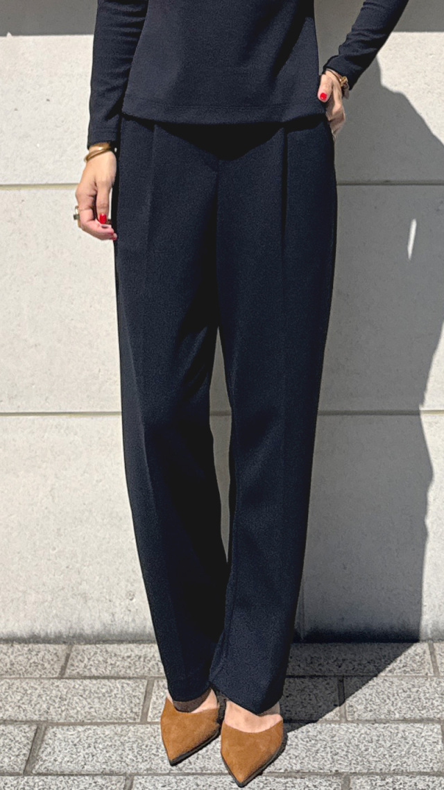 ZOY モナルーチェロングパンツ AW】MEN RENU 裏メッシュモクロディ ロングパンツ チャコール