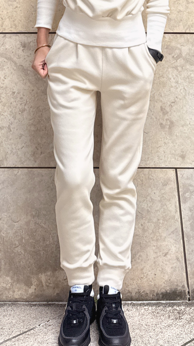 日本製裏ふわふわ起毛パンツ（保温性機能生地）