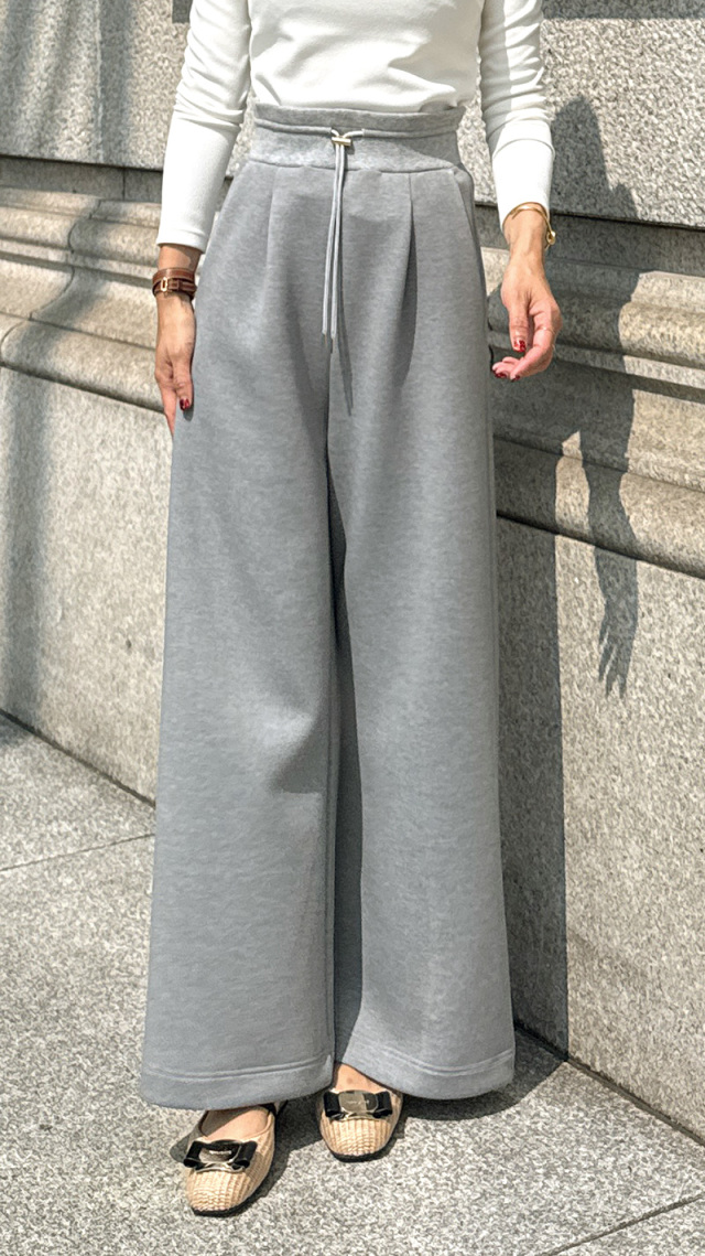 日本製ワイドパンツ