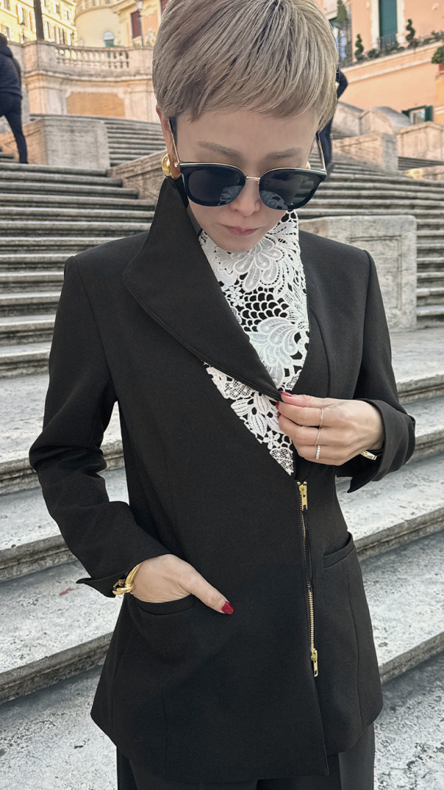 レースカラージャケット