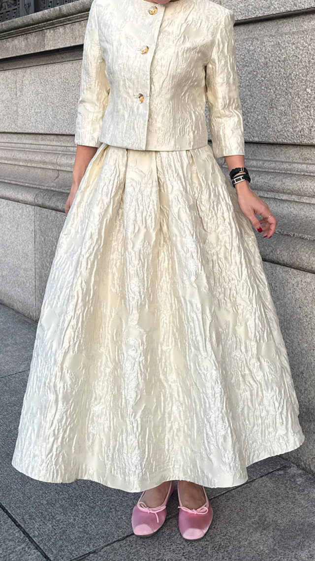 ジャガードクラシカルスカート